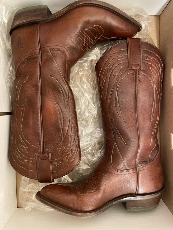 Frye Women’s Cowboy Boots - Picture 1 of 9